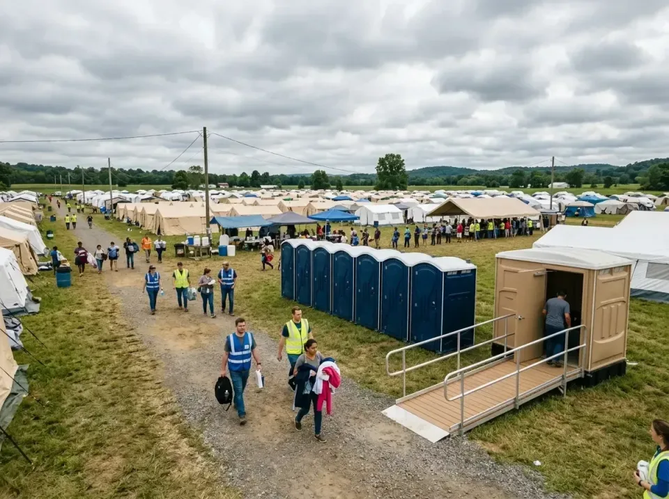 disaster-relief-camp-restrooms-010 — frequently asked questions, Dumpster & Portable Bathrooms Rental in Evergreen, MT